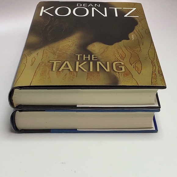 Dean Koontz Book Bundle: Life Expectancy And The Taking Hardcover Books - Picture 4 of 13
